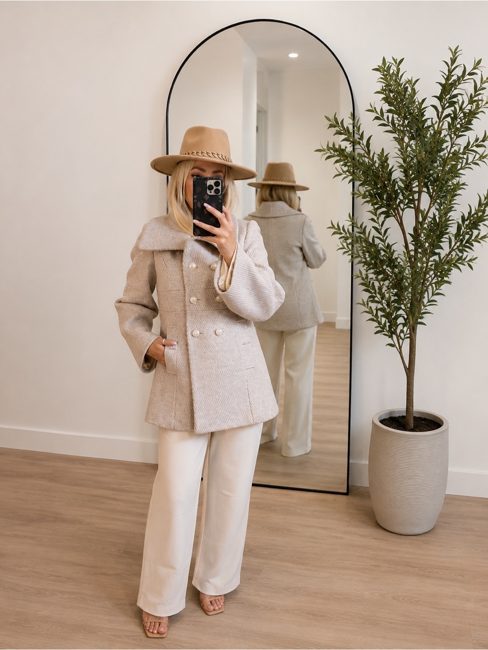 Ann Taylor by LOFT Sparkly Coat